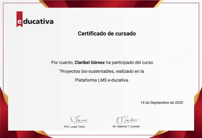 Certificado Adicional 1